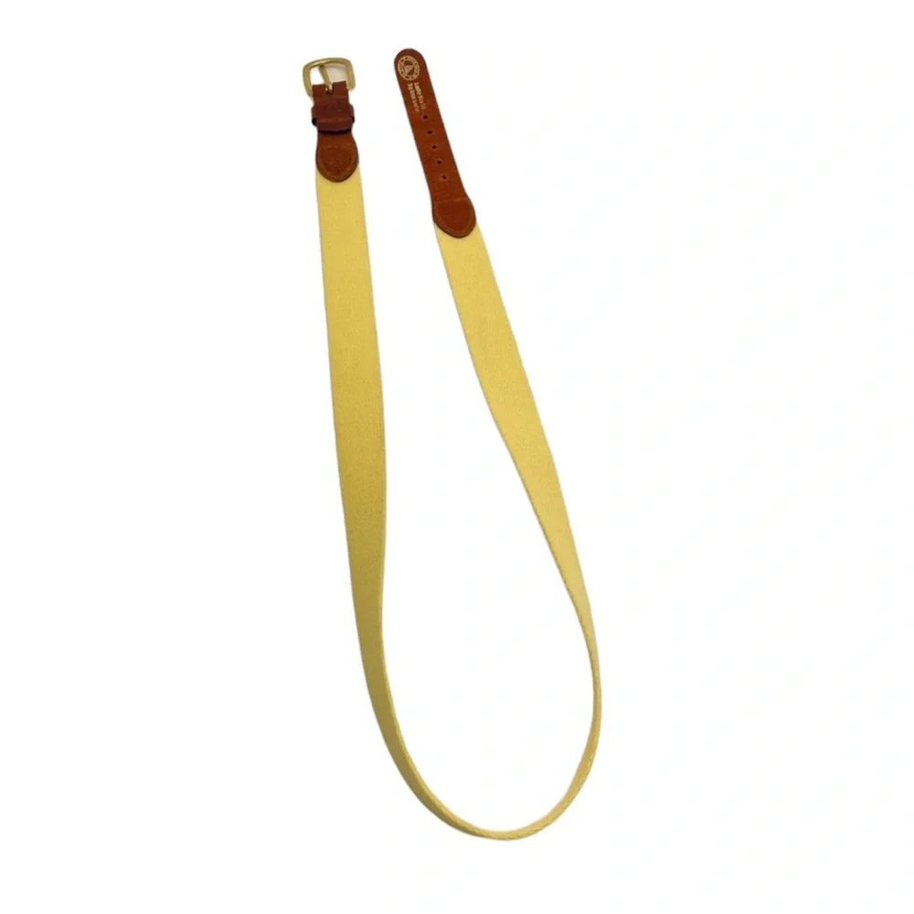 Leather Man Ltd. Belt 42 Yellow